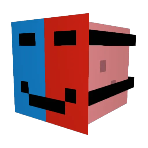 Ofir241 Minecraft avatar head, 3D render