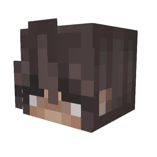 OfirYashchaKatan Minecraft avatar head, 3D render