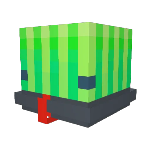 OgPickle123 Minecraft avatar head, 3D render
