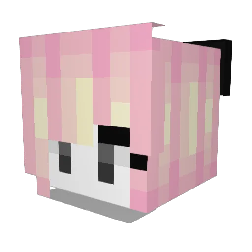 OgSavageCabbage Minecraft avatar head, 3D render