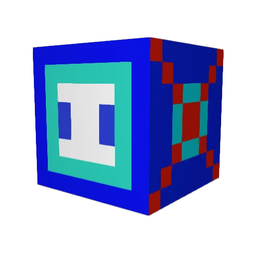 Og_kickstart Minecraft avatar head, 3D render