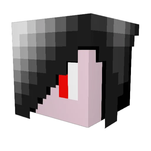Ogaros_Man Minecraft avatar head, 3D render