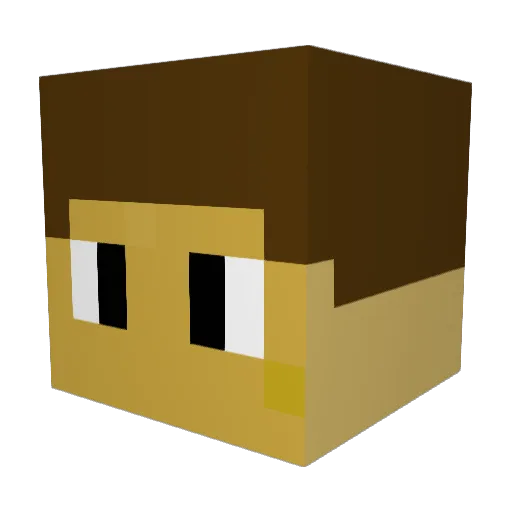Ogi5678 Minecraft avatar head, 3D render
