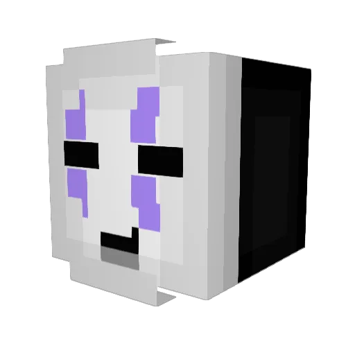 Ognias Minecraft avatar head, 3D render
