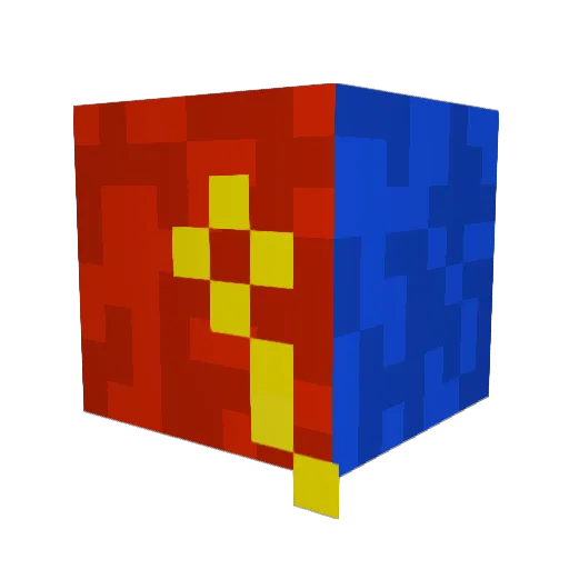 OgreCL Minecraft avatar head, 3D render