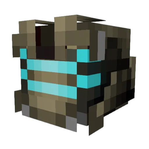 OgreGuru Minecraft avatar head, 3D render