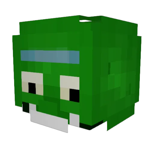 Ogurchick_Rooles Minecraft avatar head, 3D render