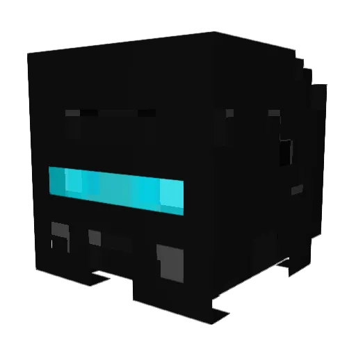 Ogurchik1407 Minecraft avatar head, 3D render
