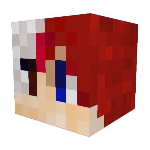 OhCanada_ Minecraft avatar head, 3D render
