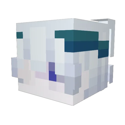 OhD4M0N Minecraft avatar head, 3D render