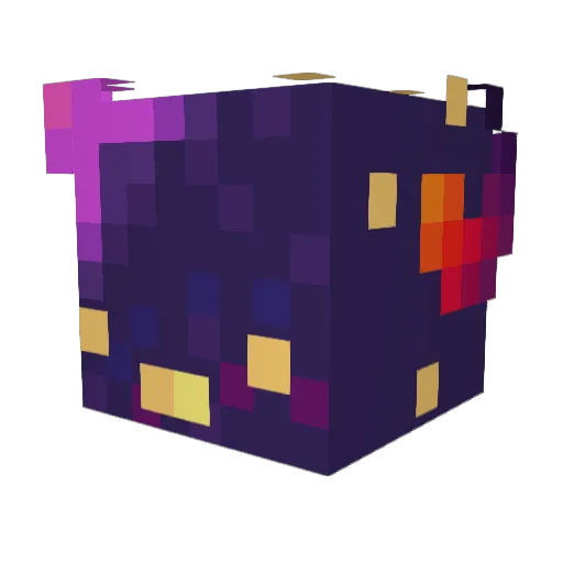 OhEvi Minecraft avatar head, 3D render
