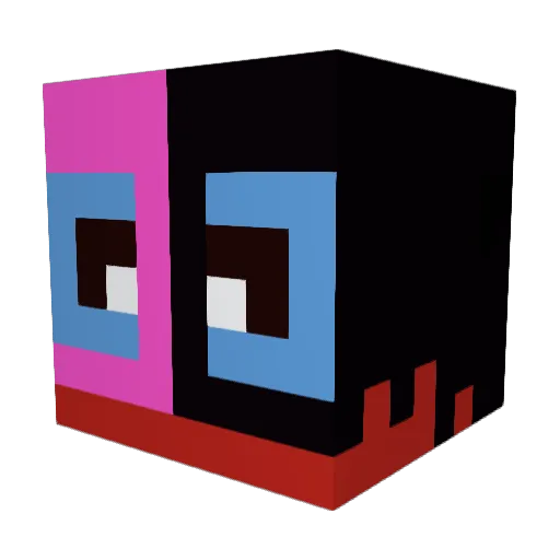 OhFayzie Minecraft avatar head, 3D render
