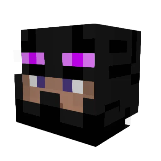OhFelix Minecraft avatar head, 3D render