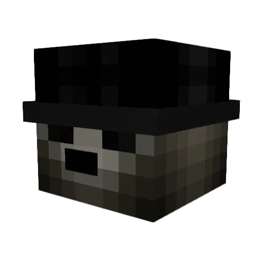 OhFrqnk Minecraft avatar head, 3D render