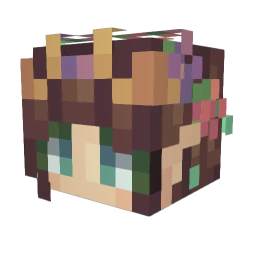 OhGingerSnap Minecraft avatar head, 3D render