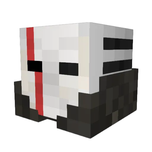 OhGunnerr Minecraft avatar head, 3D render