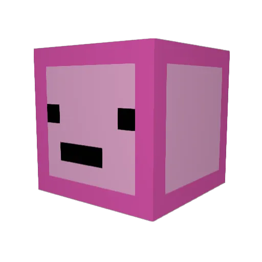 OhHomie_ Minecraft avatar head, 3D render