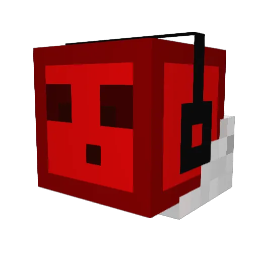 OhKkang Minecraft avatar head, 3D render