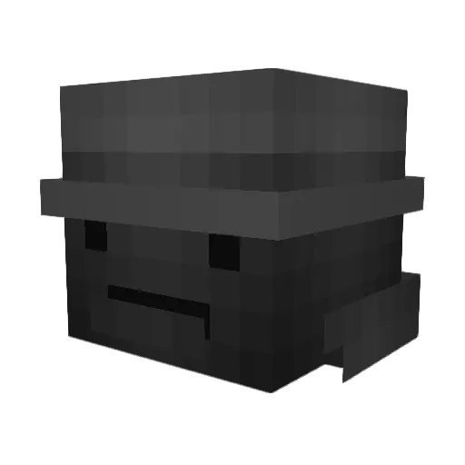 OhLachlan Minecraft avatar head, 3D render