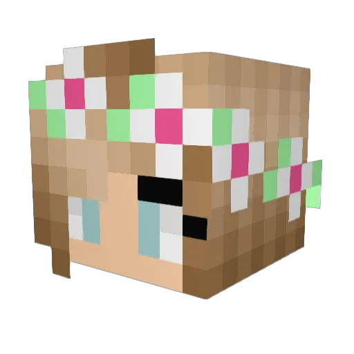 OhMisty Minecraft avatar head, 3D render