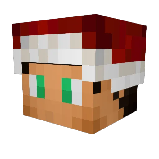OhNeal Minecraft avatar head, 3D render