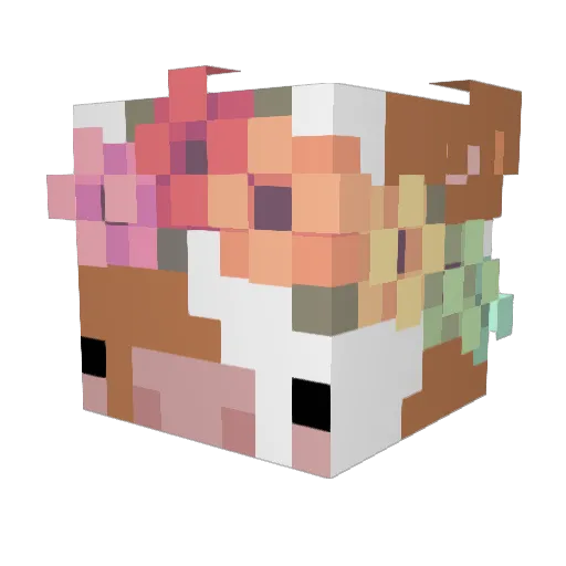 OhNoMads Minecraft avatar head, 3D render