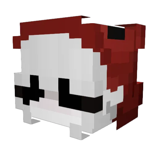 OhNoMySpaghetti Minecraft avatar head, 3D render