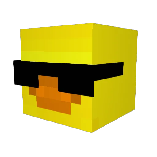 OhPavi Minecraft avatar head, 3D render