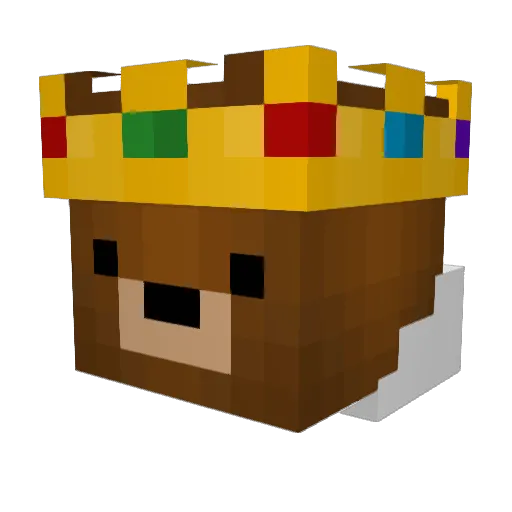 OhSGv2 Minecraft avatar head, 3D render