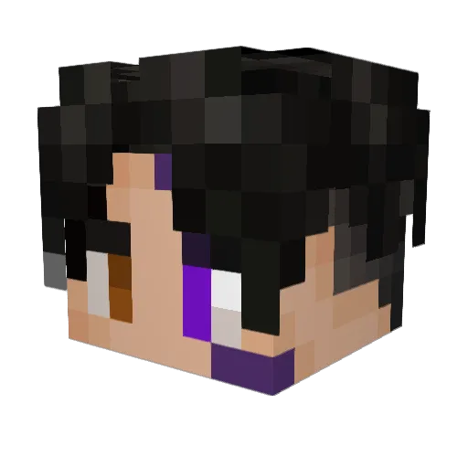 OhSaaaucy Minecraft avatar head, 3D render