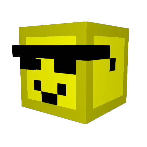 OhSnapJr Minecraft avatar head, 3D render
