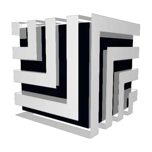 OhWisc Minecraft avatar head, 3D render