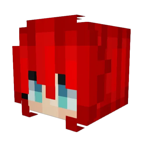 OhYesPapi Minecraft avatar head, 3D render
