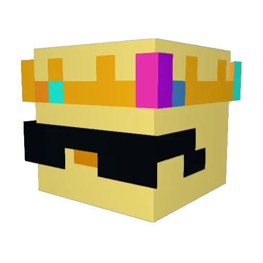 Oh_Im_Sowwy Minecraft avatar head, 3D render