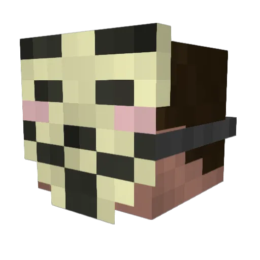 Oh_My_Bad Minecraft avatar head, 3D render