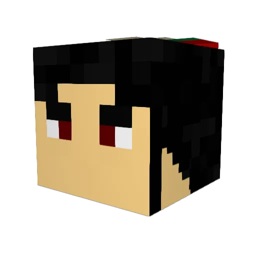 Oh_My_Science Minecraft avatar head, 3D render