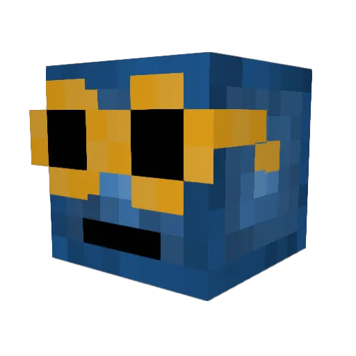 Oh__DannyBoy Minecraft avatar head, 3D render