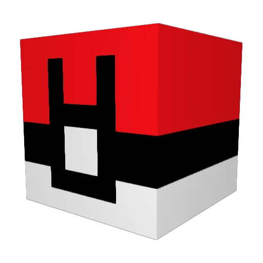 Oh_itsA_Pokeball Minecraft avatar head, 3D render