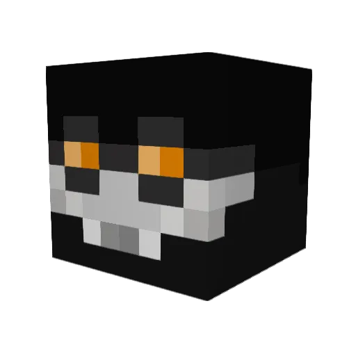 Oh_noeSS Minecraft avatar head, 3D render