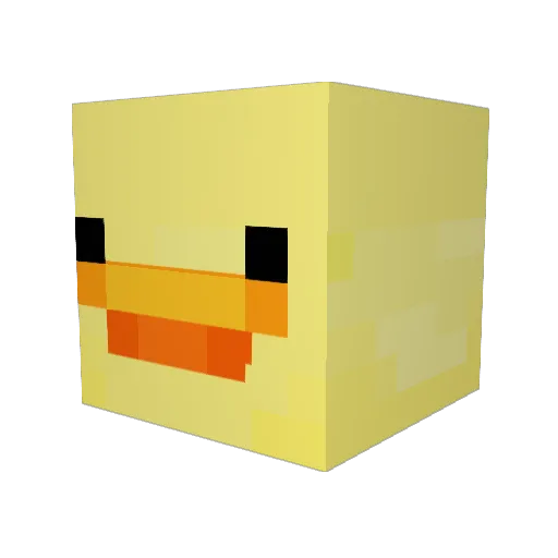 Ohime_Sama Minecraft avatar head, 3D render