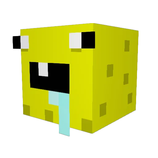 OhioChud Minecraft avatar head, 3D render