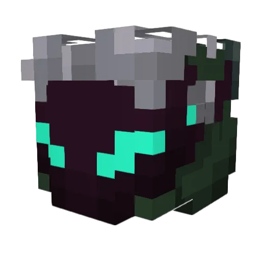 OhliaCat Minecraft avatar head, 3D render