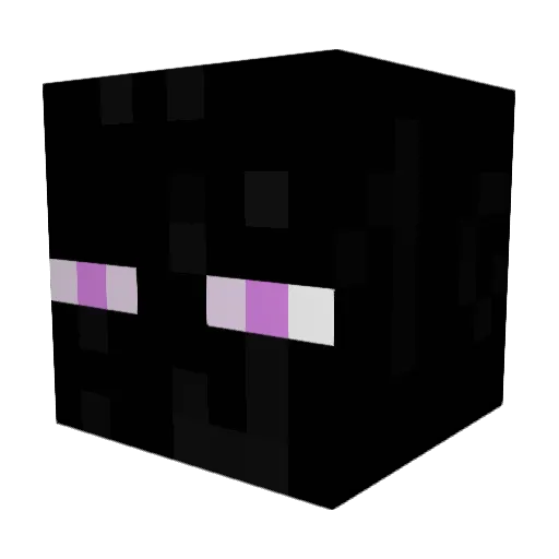 Ohlyy Minecraft avatar head, 3D render