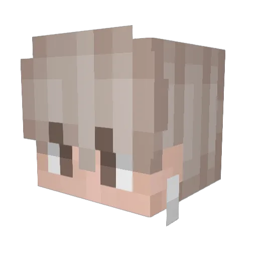 Ohmiiqu89 Minecraft avatar head, 3D render