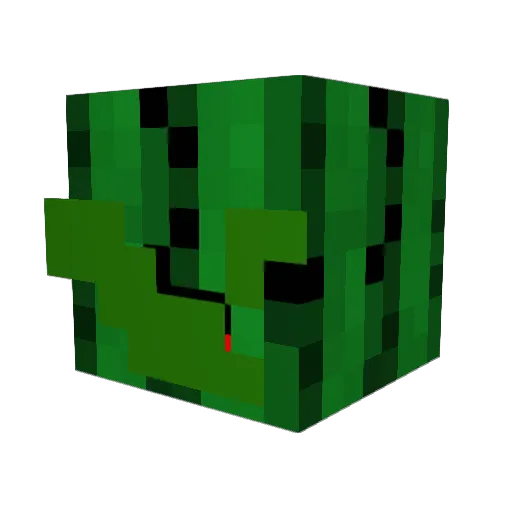 OhneTimeOut Minecraft avatar head, 3D render