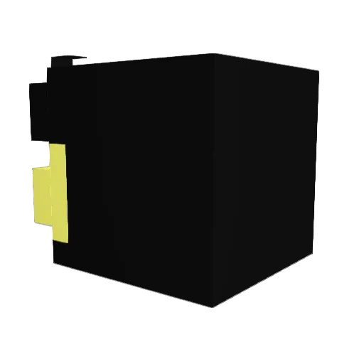 OhnifoF Minecraft avatar head, 3D render