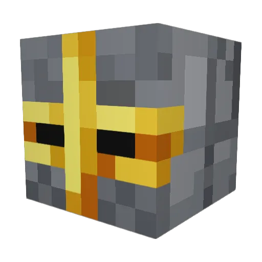 Ohnive Minecraft avatar head, 3D render