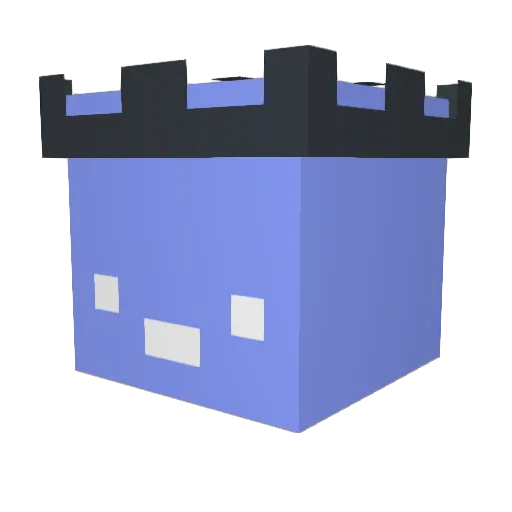 Ohppie Minecraft avatar head, 3D render
