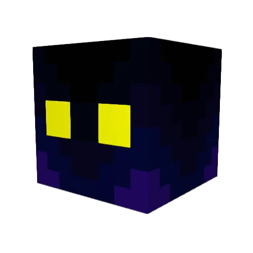 Ohreauxs Minecraft avatar head, 3D render