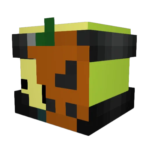 Ohsayy Minecraft avatar head, 3D render